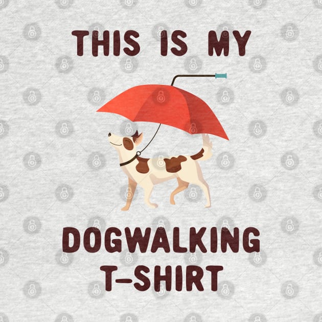 This is my dogwalking t-shirt by Oricca